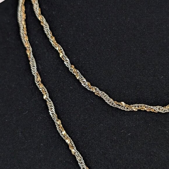 (2/$20) Metal Twist Chain Necklace - Picture 2 of 6